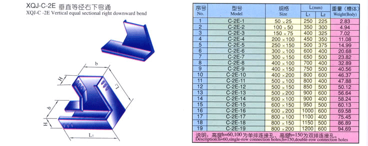 XQJ-C-2E垂直等径右下弯通