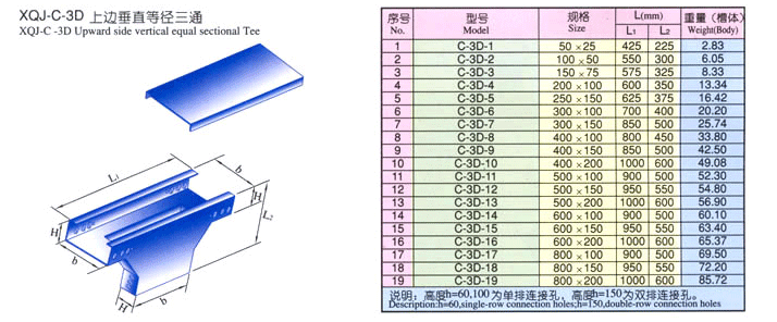 XQJ-C-3D上边垂直等径三通